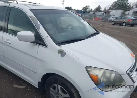 2005 Honda Odyssey Ex-L z USA, uszkodzony, nr VIN 5FNRL387X5B040998